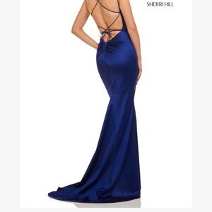 Brand New - Sherri Hill Royal Blue Gown